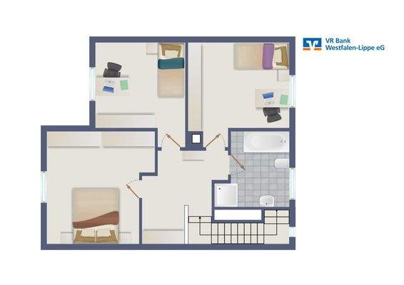 Grundriss Obergeschoss