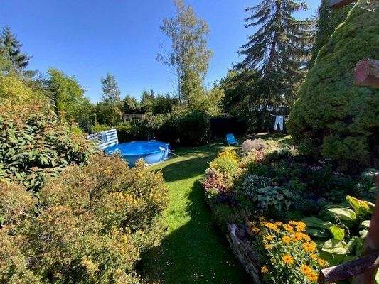 Garten mit Pool