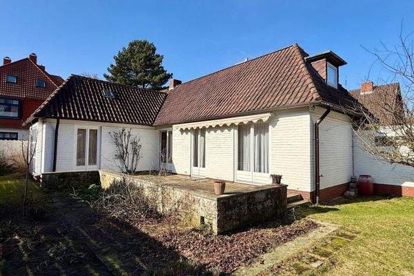 Blick auf die Terrasse.