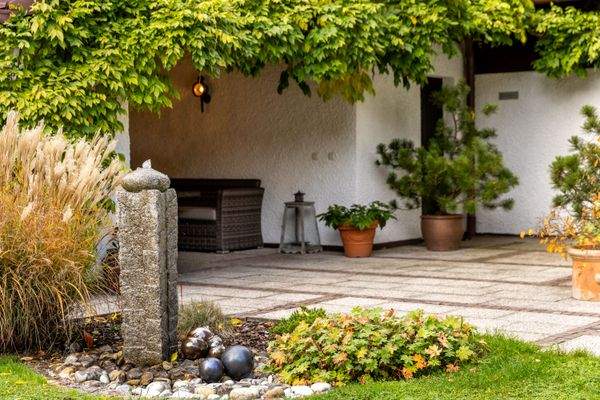 Überdachter Freisitz