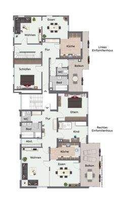 Grundriss Obergeschoss