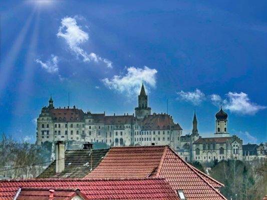 Ausblick auf's Schloss Sigmaringen