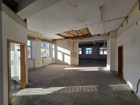 aktueller Stand nach Schade in beräumtem Zustand