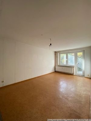 Wohnzimmeransicht einer Wohneinheit