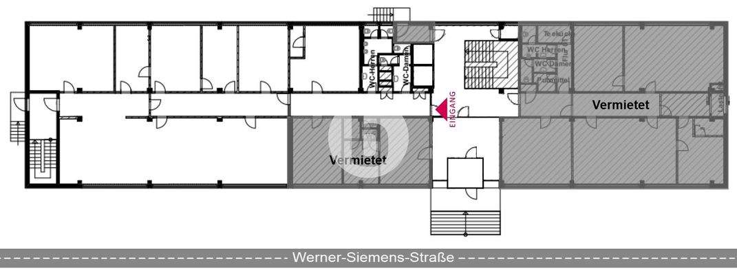 Erdgeschoss mit ca. 405 m²