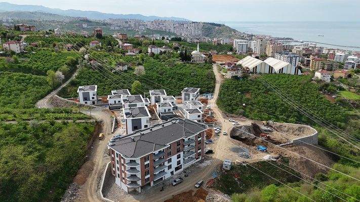 Apartments with Stylish Design in a Complex in Trabzon