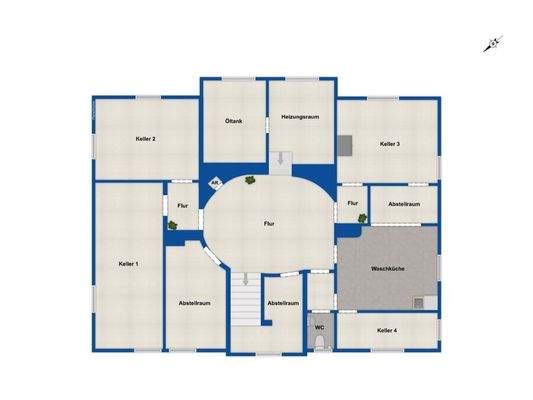 Grundriss Kellergeschoss