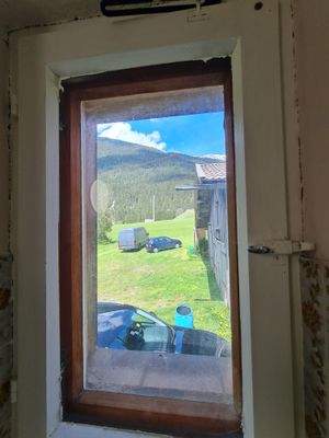 Aussicht Toilet Gästehaus 