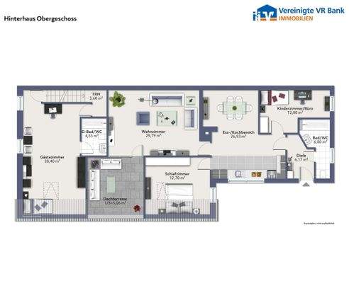 Hinterhaus Obergeschoss