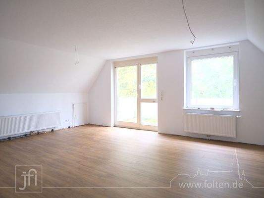 ..und Zugang zum Balkon