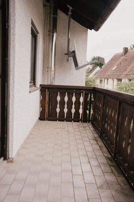 Balkon Zugang über Schlafzimmer