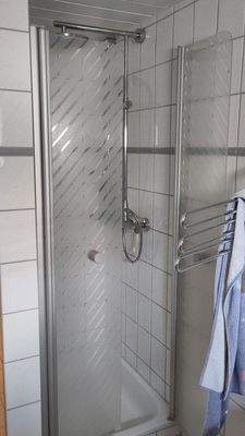 Dusche im Keller