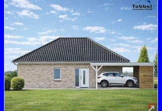 Walmdachbungalow in Sögel - Visualisierung