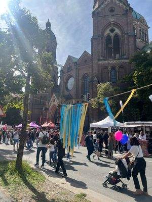 Outdoor Festival Scene