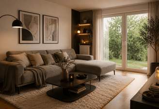 Wohnzimmer (KI generiert) 