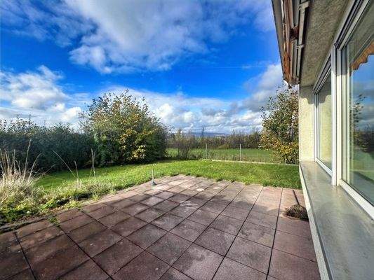 Terrasse im Erdgeschoss