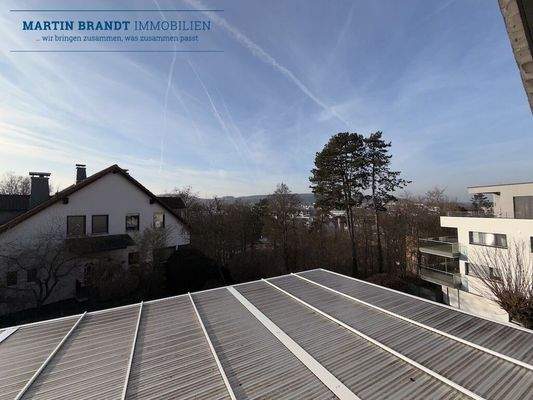 Ausblick vom Dachgeschoss