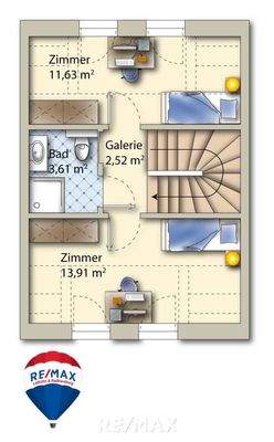 Grundriss DG ETW Reisnerweber Weg 131c Top 8 8412
