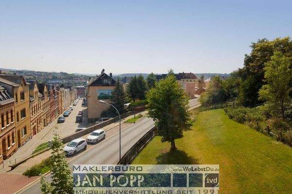 Fensterblick aus dem Wohnzimmer