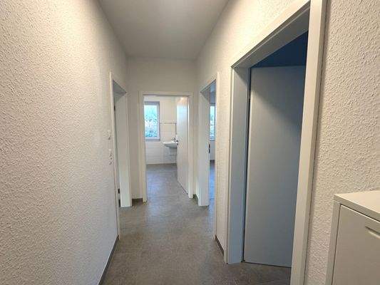 Helle Wohnungskorridor