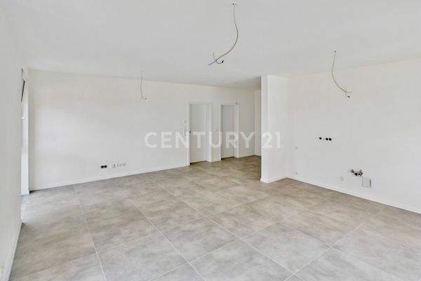 Blick zum Wohnbereich