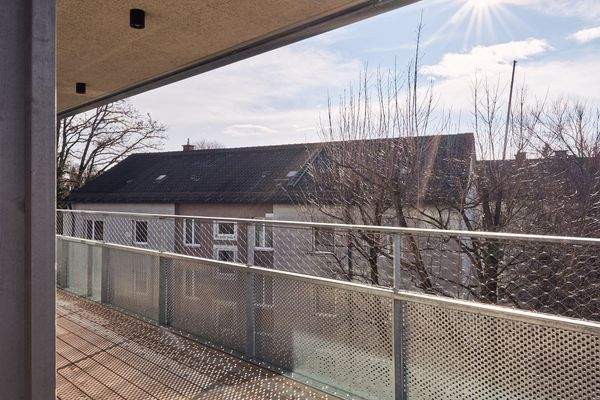 Balkon mit Blick nach Süden - HERDERGÄRTEN 3.3.4