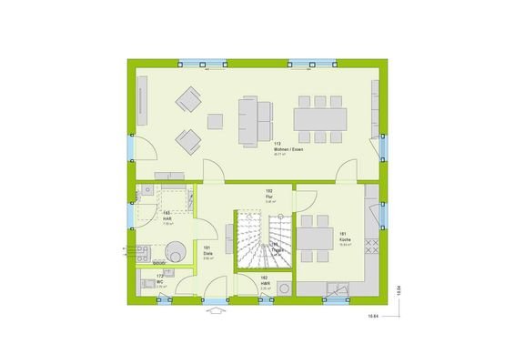 Grundriss Erdgeschoss