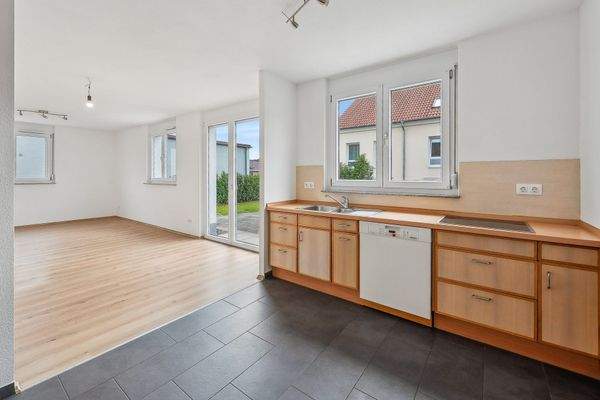 Offene Küche im Wohnzimmer