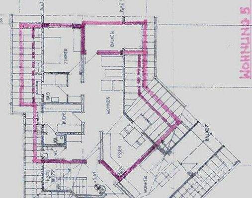 Grundriss 2,5 Zimmer