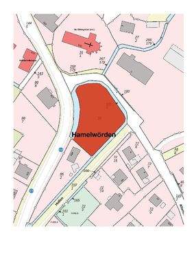 Auszug Liegenschaftskarte