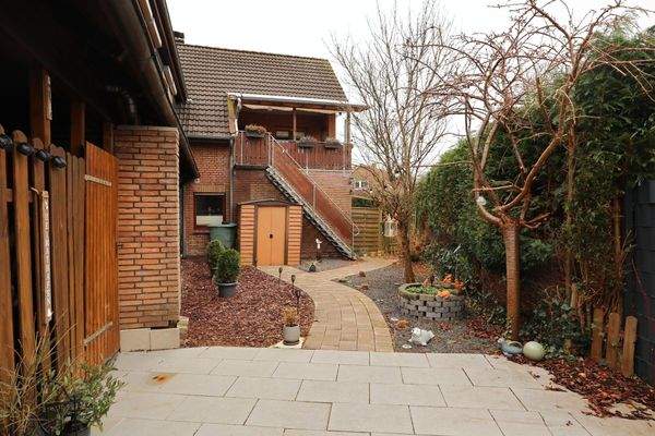 Eingang zur Einliegerwohnung 