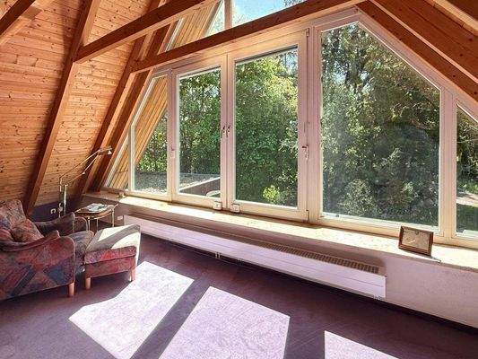 Ruheraum im Dachgeschoss