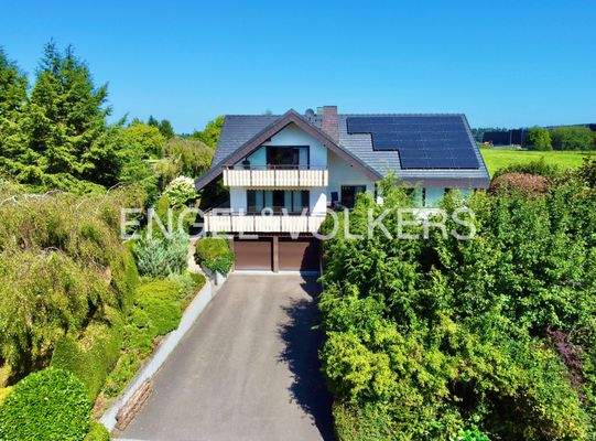 Frontansicht des Hauses