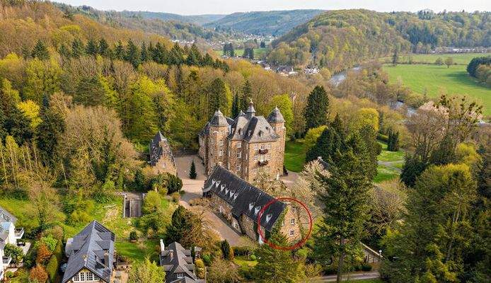 Blick über das Schloss