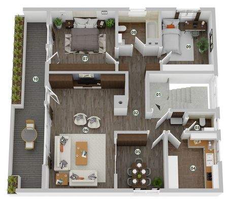 GR 360Grad ETW 4 Zi Herzo