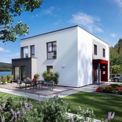 Hausansicht Zweifamilienhaus