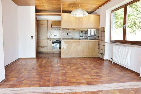 Essbereich mit Küche