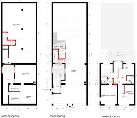 Grundriss Erd- und Untergeschoss