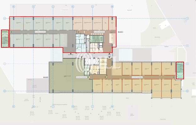 1. OG - 170 + 360 m²