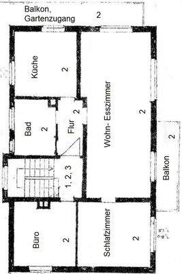 Grundriss Obergeschoss