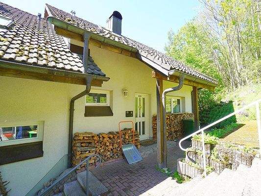 Eingangsbereich der Hauptwohnung im EG