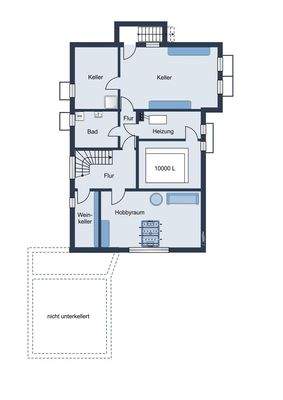 Grundriss-Kellergeschoss