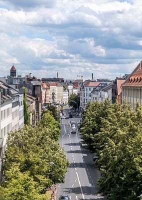 Blick in die Straße