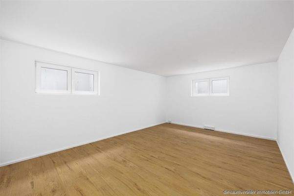 Hobbyraum in Wohnraumqualität