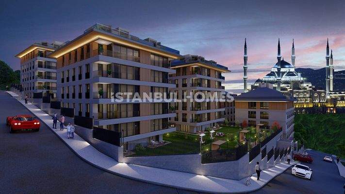 City-View Flats with Horizontal Architecture in Istanbul Uskudar