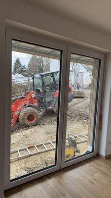 Blick auf die Terrasse