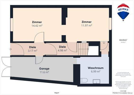 Grundriss Erdgeschoss