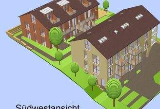 Visualisierung Südwestansicht