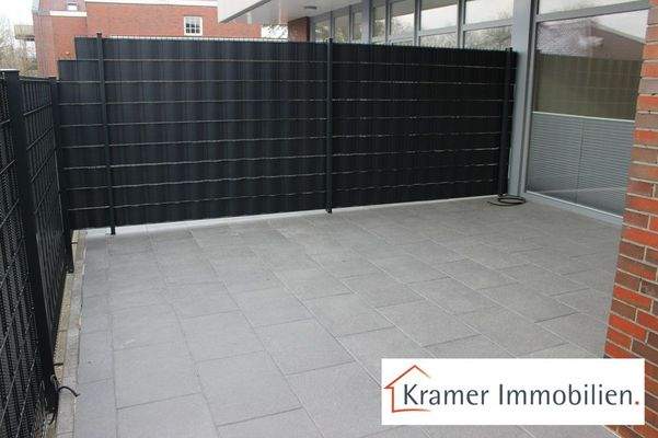 Terrasse mit Sichtschutz