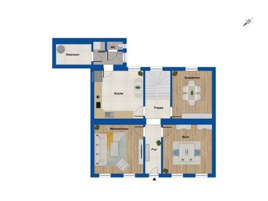 Grundriss Erdgeschoss